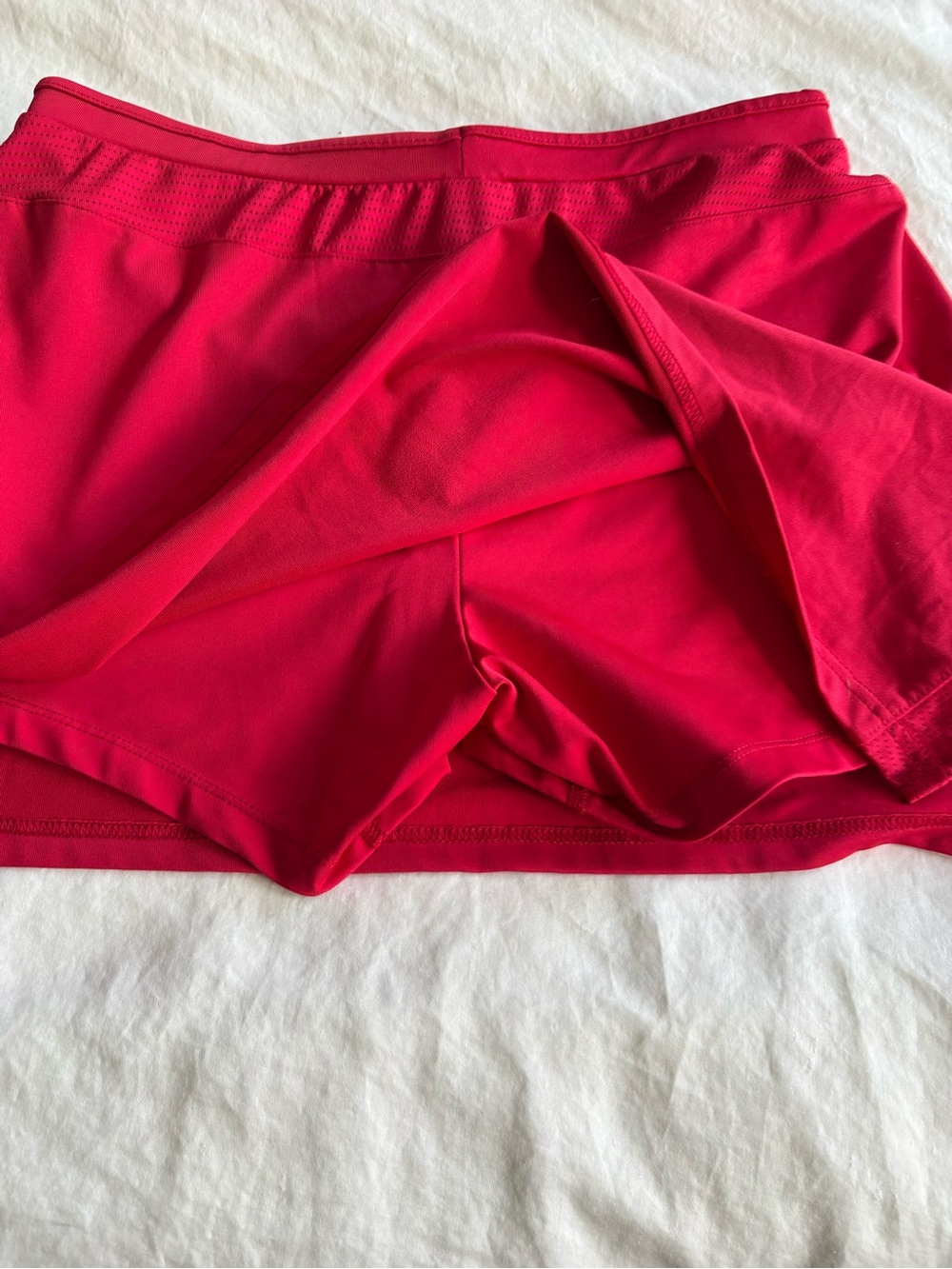 Fila Women’s Seamless red athletic tennis gym skort shorts skirt